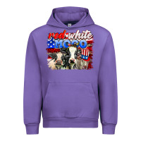 Tulip red white moo Urban Hoodie - AdoDesignShop