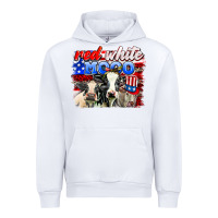 White red white moo Urban Hoodie - AdoDesignShop