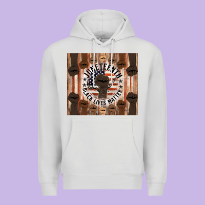 Black Lives Matter Premium Hoodie Designed By Hra Design Shop