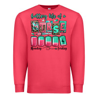 Cardinal battery life of a nurse Premium Sweatshirt - RanaPortraitStore
