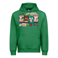 Emerald love dog Urban Hoodie - AdoDesignShop