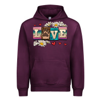 Mauve Wine love dog Urban Hoodie - AdoDesignShop