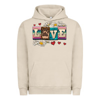 Pigment French Oak love dog Urban Hoodie - AdoDesignShop
