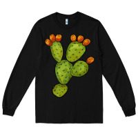 Black cactus Long Sleeve Tee - BarkalooDesign