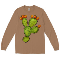 Toasted Coconut cactus Long Sleeve Tee - BarkalooDesign