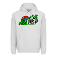 Dove Grey kentucky yall Premium Hoodie - CowhideDigitalArt