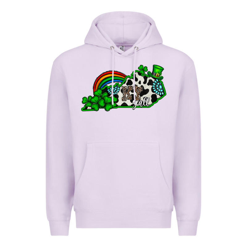 Kentucky Yall Premium Hoodie by CowhideDigitalArt | Teevron