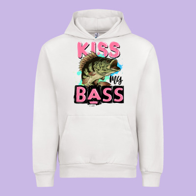 Kiss My Bass Urban Hoodie Designed By Jahusdesignshop