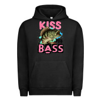 Pigment Black kiss my bass Urban Hoodie - JahusDesignShop