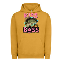 Pigment Peanut Butter kiss my bass Urban Hoodie - JahusDesignShop