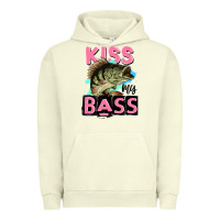 Pigment Pistachio kiss my bass Urban Hoodie - JahusDesignShop