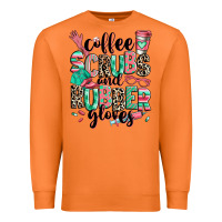 Carrot coffee scrubs and rubber gloves Premium Sweatshirt - RanaPortraitStore