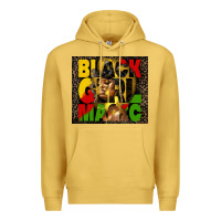 Antique Gold black girl magic Premium Hoodie - HRA Design Shop