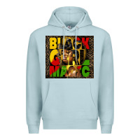 Blue Mist black girl magic Premium Hoodie - HRA Design Shop