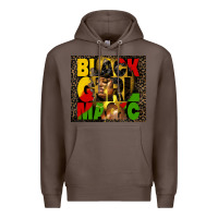 Coffee black girl magic Premium Hoodie - HRA Design Shop