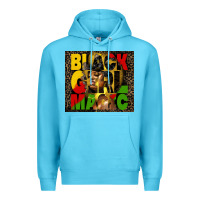 Ocean Blue black girl magic Premium Hoodie - HRA Design Shop