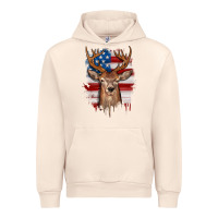Sandshell deer american flag Urban Hoodie - JahusDesignShop