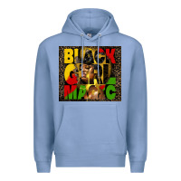 Colony Blue black girl magic Premium Hoodie - HRA Design Shop