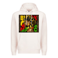 Pale Pink black girl magic Premium Hoodie - HRA Design Shop