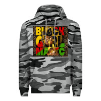 Slate Camo black girl magic Premium Hoodie - HRA Design Shop