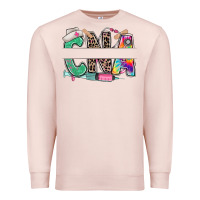Pale Pink custom name cna nurse Premium Sweatshirt - RanaPortraitStore