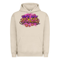 Pigment French Oak it's my birthday Urban Hoodie - AdoDesignShop