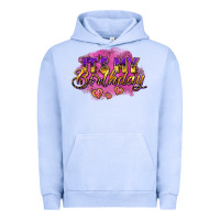 Pigment Grape Ice it's my birthday Urban Hoodie - AdoDesignShop