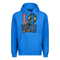 True Royal loce army Premium Hoodie - CowhideDigitalArt