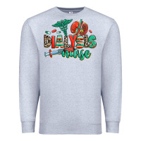 Heather Grey dialysis nurse Premium Sweatshirt - RanaPortraitStore