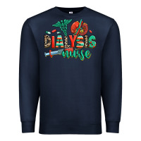 Navy dialysis nurse Premium Sweatshirt - RanaPortraitStore