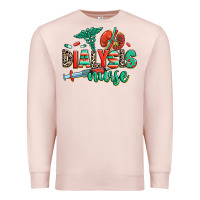 Pale Pink dialysis nurse Premium Sweatshirt - RanaPortraitStore