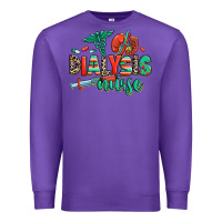 Purple dialysis nurse Premium Sweatshirt - RanaPortraitStore