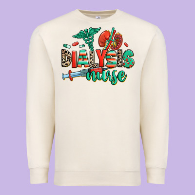 Premium Sweatshirt dialysis nurse