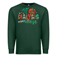 Sports Green dialysis nurse Premium Sweatshirt - RanaPortraitStore