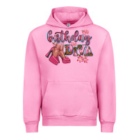 Fuchsia Pink birthday diva Urban Hoodie - AdoDesignShop