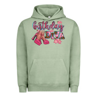 Pigment Oil Green birthday diva Urban Hoodie - AdoDesignShop