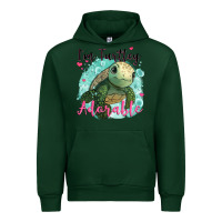 Forest Green i'm turtley adorable Urban Hoodie - JahusDesignShop