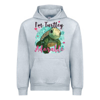 Heather Grey i'm turtley adorable Urban Hoodie - JahusDesignShop