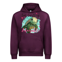 Mauve Wine i'm turtley adorable Urban Hoodie - JahusDesignShop
