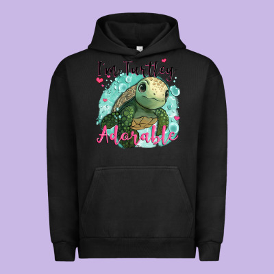 I'm Turtley Adorable Urban Hoodie Designed By Jahusdesignshop