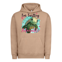 Pigment Burro i'm turtley adorable Urban Hoodie - JahusDesignShop