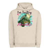 Pigment French Oak i'm turtley adorable Urban Hoodie - JahusDesignShop
