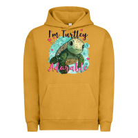 Pigment Peanut Butter i'm turtley adorable Urban Hoodie - JahusDesignShop