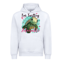 White i'm turtley adorable Urban Hoodie - JahusDesignShop