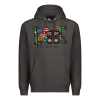 Smoke love my veteran Premium Hoodie - CowhideDigitalArt