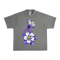 Tornado Colorado Rocky Mountain Columbine Flower Urban Heavy Tee - RanaPortraitStore