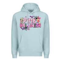 Blue Mist pink halloween Premium Hoodie - AdoDesignShop