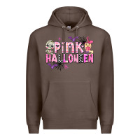 Coffee pink halloween Premium Hoodie - AdoDesignShop