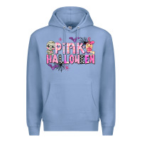 Colony Blue pink halloween Premium Hoodie - AdoDesignShop