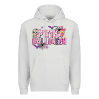Dove Grey pink halloween Premium Hoodie - AdoDesignShop